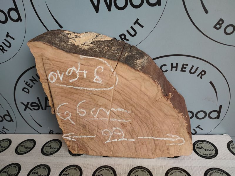 Bloc d'olivier bois brut - OV948