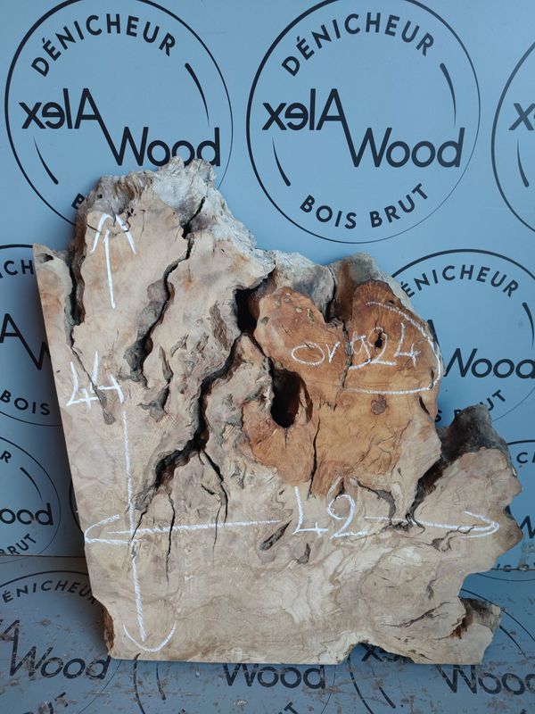 Magnifique plateau de bois d'olivier - OV924