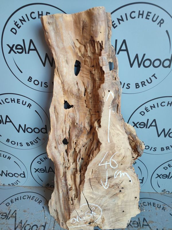 Planche bois brut d'olivier - OV658
