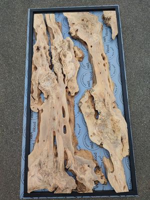 Plateaux d’Olivier pour Création Bois Résine – Lot de 3 – OV28