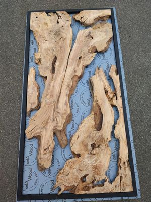 ​KIT COMPLET : BOIS D'OLIVIER + RÉSINE ÉPOXY POUR TABLE – KITOV26