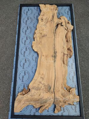 Plateau d'olivier XXL idéal pour table résine époxy - OV44