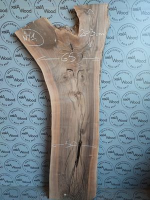 Plateau en noyer  noir massif - Forme naturelle - Pièce unique NY1 Plateau en noyer  noir massif - Forme naturelle - Pièce unique NY1