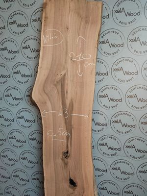 Plateau en noyer massif – Bois noble pour table rivière ou mobilier sur mesure