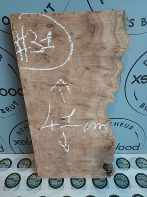 Planche loupe d’orme – Bois brut DIY