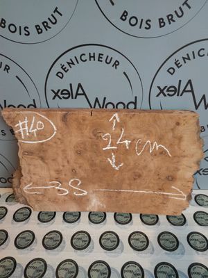 Planche loupe d’orme – Projets DIY