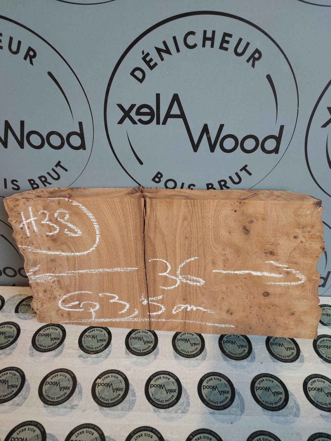 Planche loupe d’orme – Artisanat et DIY