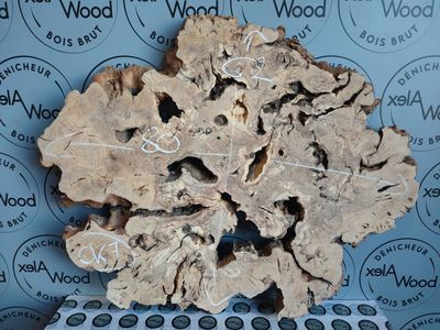 Plateau en olivier massif pour une table en résine époxy Plateau en olivier massif pour une table en résine époxy