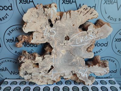 Racine bois d'olivier Planche de bois d'olivier prête à l'emploi - AlexWood Toulouse - Projet table bois et résine époxy