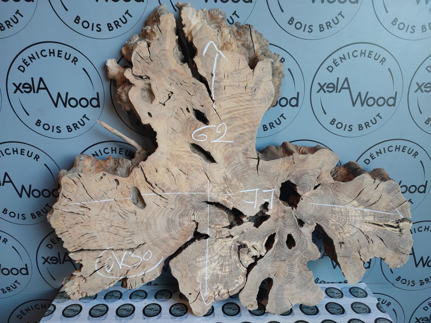 Cookie bois d'olivier idéal résine époxy Planche de bois d'olivier AlexWood Toulouse - Résine époxy