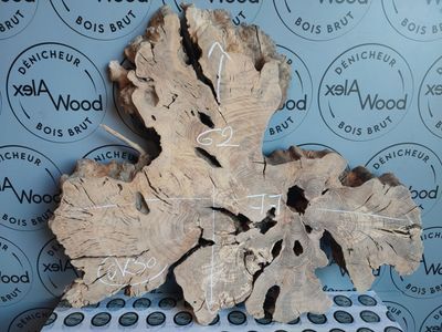 Cookie bois d'olivier idéal résine époxy Planche de bois d'olivier AlexWood Toulouse - Résine époxy