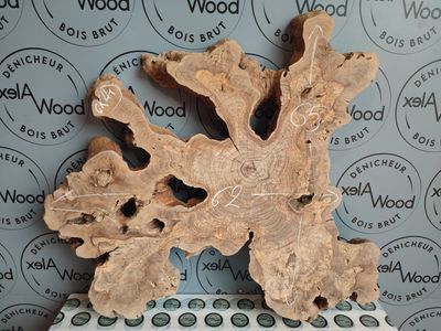 Cookie d’Olivier – Forme organique pour créations résine & design Plateau de bois d'olivier parfait pour table basse résine époxy AlexWood Toulouse