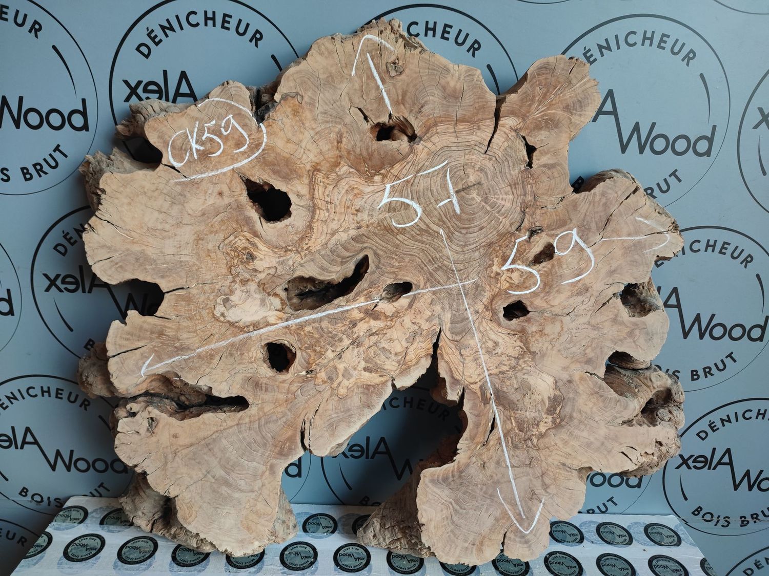 Cookie d’Olivier – Pièce Naturelle pour Créateurs, Bricoleurs & Artisans Projet bois et résine DIY Toulouse