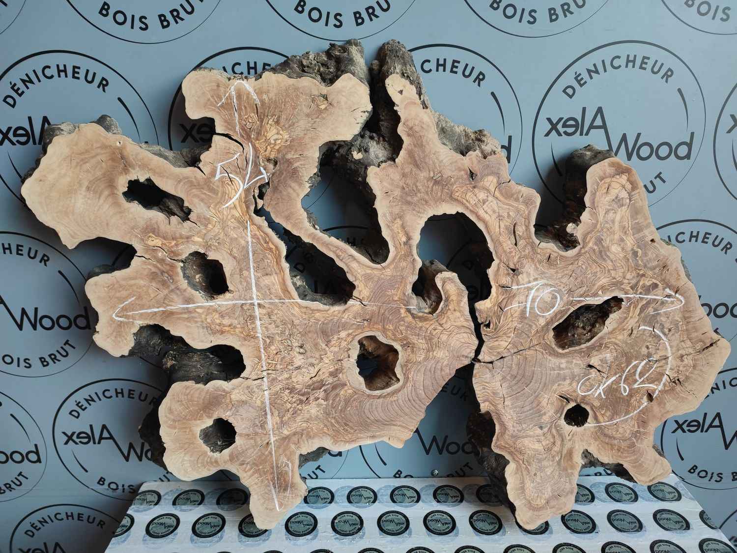 Rondelle d’Olivier – Base Organique pour Créateurs Résine & Décoration Naturelle Planche bois spéciale table résine époxy - Toulouse