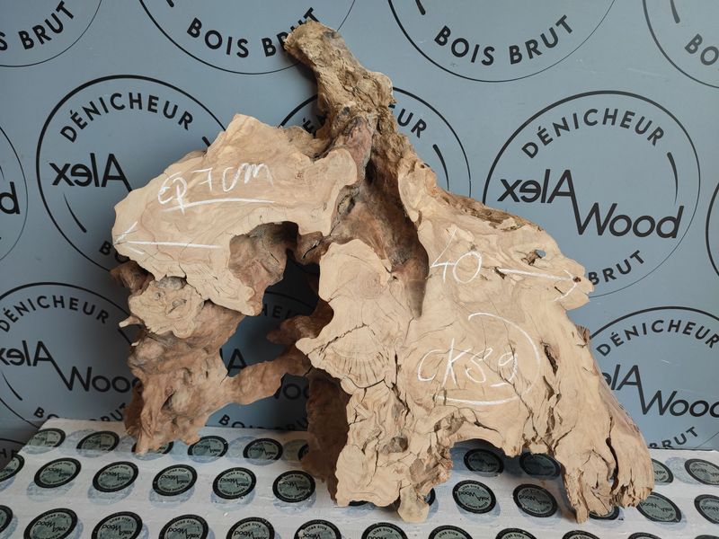 ​Rondelle d’olivier stable pour socles, lampes et objets