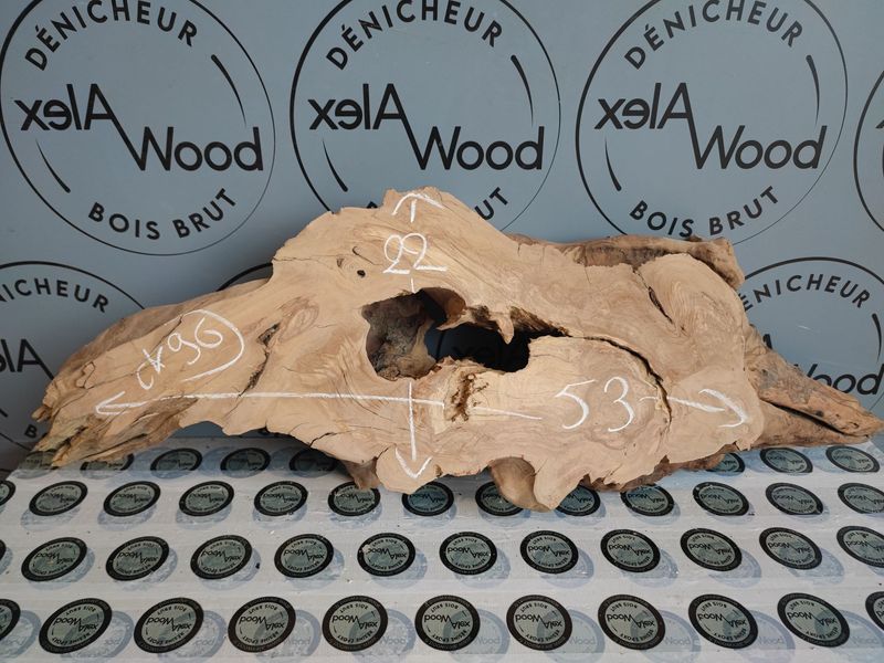 ​Rondelle d’olivier pour plateau décoratif et art mural