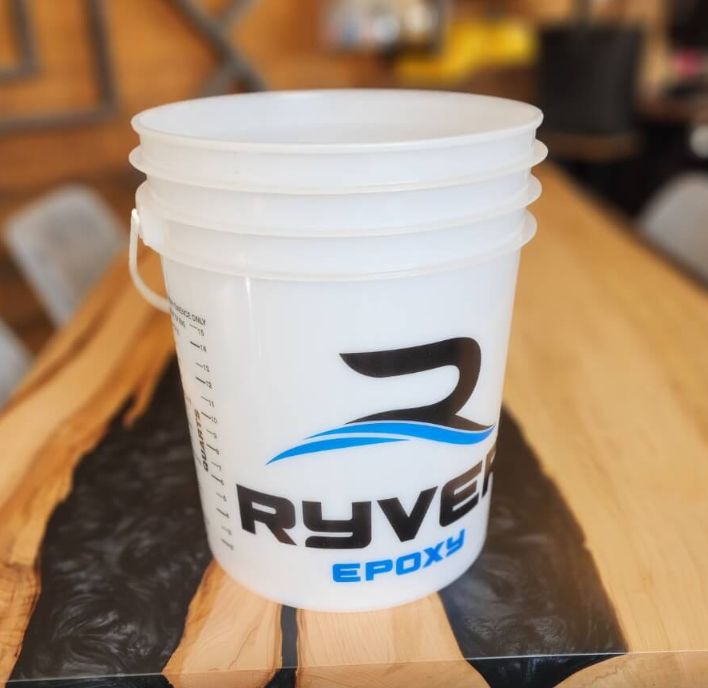 Seau RYVER EPOXY - Spécial mélange résine époxy fourniture résine époxy