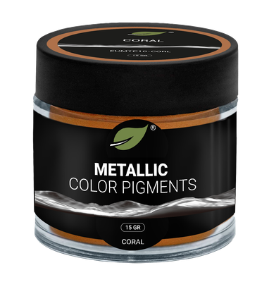 Pigments métalliques Ecopoxy CUIVRE CORAL - Spéciale résine époxy
