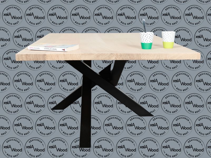 Pied en métal pour table basse rectangulaire PETITKADO