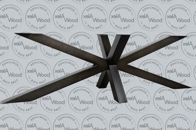 Grand pied de table en métal Mikado XXL Grand pied de table en métal Mikado XXL