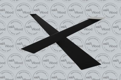 Pied de table design acier fabrication française