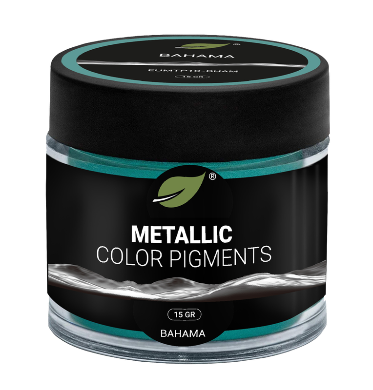 Pigments métalliques Ecopoxy BLEU BAHAMA - Spécial résine époxy Pigments métalliques Ecopoxy BLEU BAHAMA - Spécial résine époxy