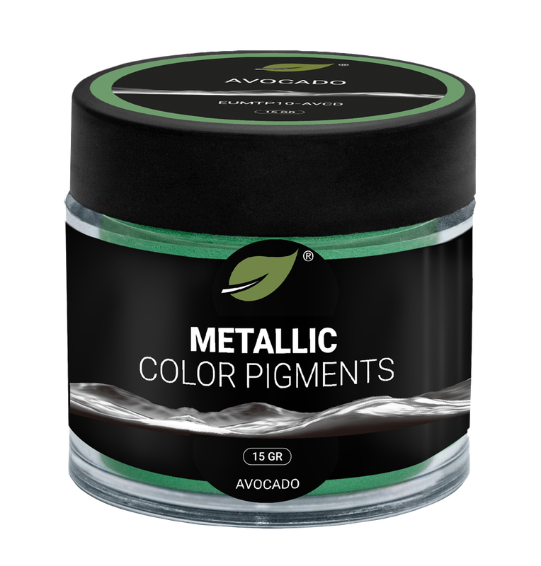 Pigments métalliques Ecopoxy VERT AVOCADO - Spécial résine époxy Pigments pour résine époxy