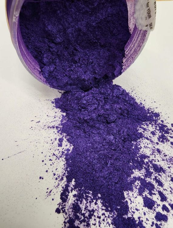 Pigments métalliques Aurora BLEU RAISIN - GRAPE JUICE | Spécial résine époxy Pigments poudre raisin pour projet résine DIY