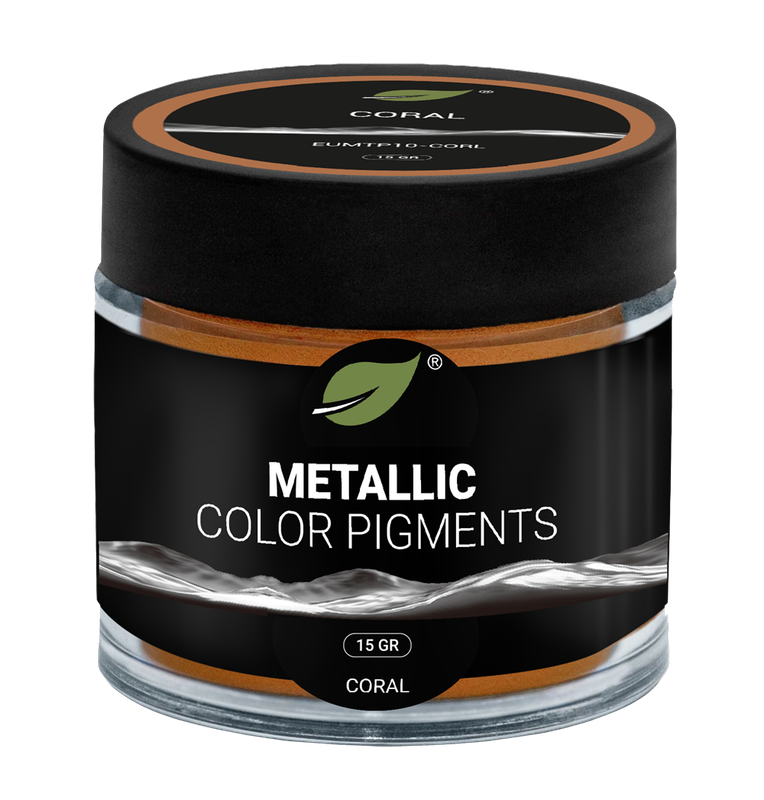Pigments métalliques Ecopoxy CUIVRE CORAL - Spéciale résine époxy