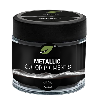 Pigments métalliques Ecopoxy NOIR CAVIAR - Spécial résine époxy Pigments noirs Ecopoxy pour résine époxy
