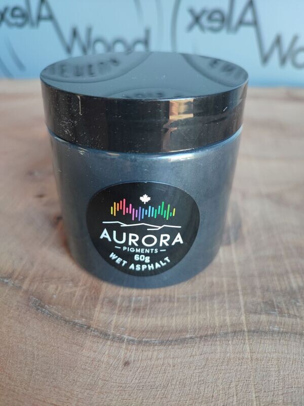 Pigments noirs pour résine époxy AlexWood