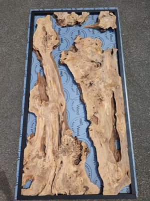 Kit plateaux d’olivier + 34L résine époxy – KITOV43