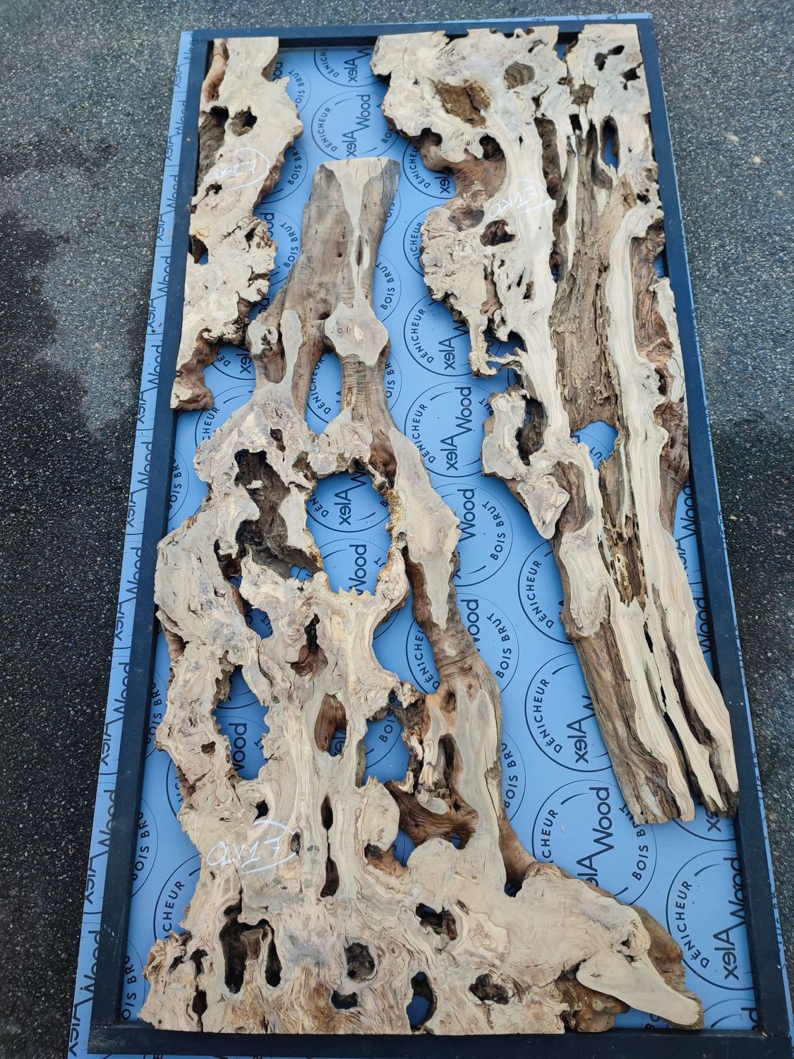 Lot 3 plateaux d’olivier et résine époxy RYVER EPOXY