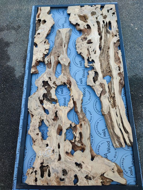 Lot 3 plateaux d’olivier et résine époxy RYVER EPOXY