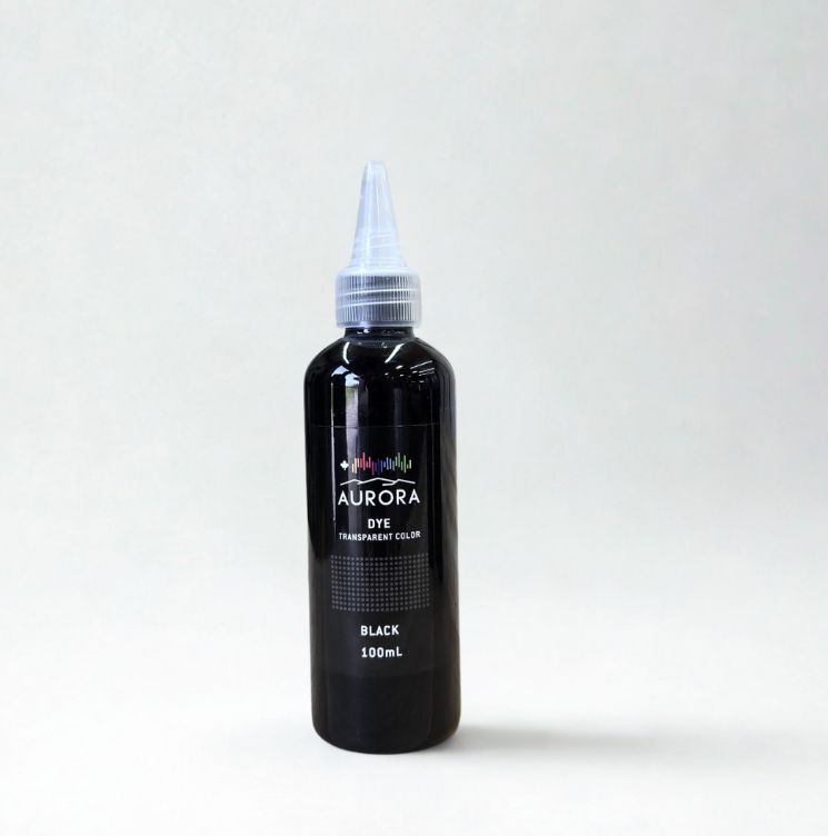 Pigment liquide translucide noir pour résine époxy – colorant