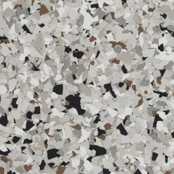 Flocons de Vinyle CHEMTEC COYOTE – Sol en Résine Époxy Décoratif Flocons de Vinyle CHEMTEC COYOTE – Sol en Résine Époxy Décoratif