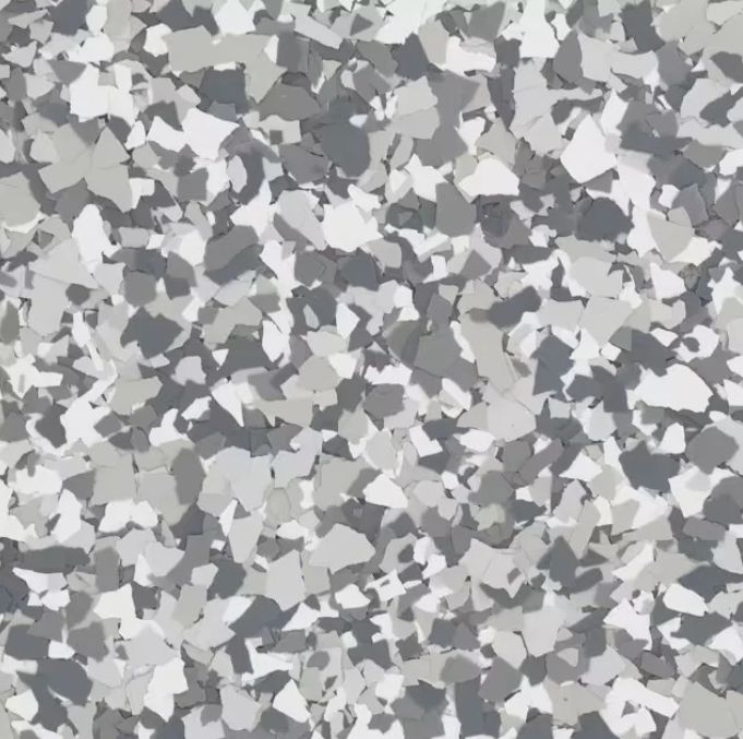 Flocons de Vinyle CHEMTEC STONEHENGE – Sol Époxy Décoratif | Paquet 18,14 kg
