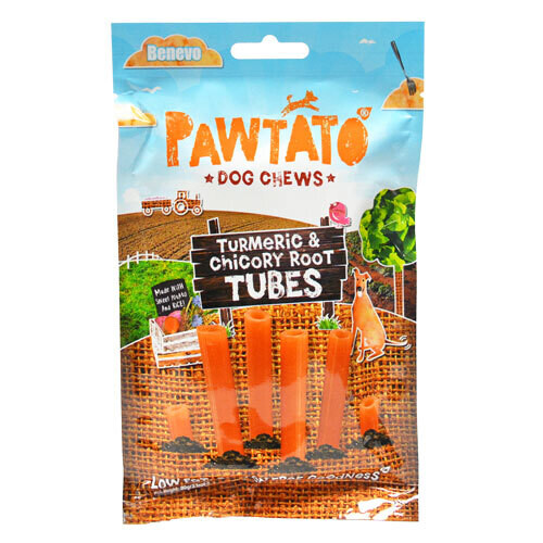 Benevo’s Pawtato Turmeric & Chicory Root Tubes 90g