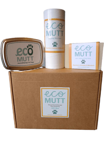 Eco Mutt Basics Dog Gift Box : Rosemary, Lavender & Mandarin