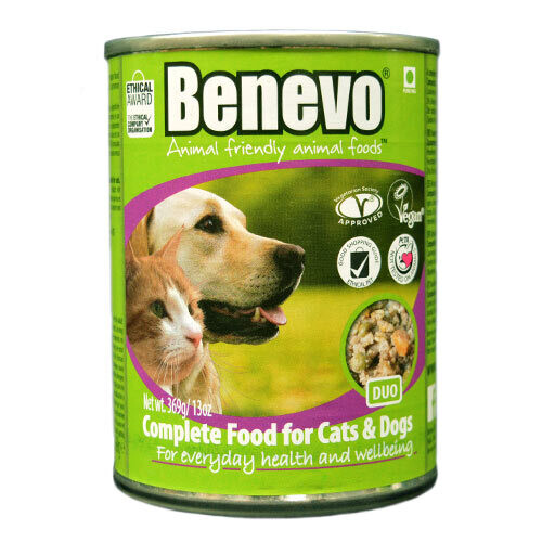 Benevo Duo Complete Food for Cats and Dogs 354g
BULK BUY 12 TO GET DISCOUNT €3.66 A TIN