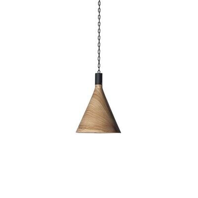 LAMPARA TECHO CONE WOOD