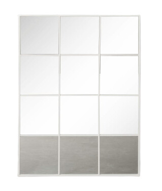 ESPEJO VENTANA BLANCO 90x120 cm