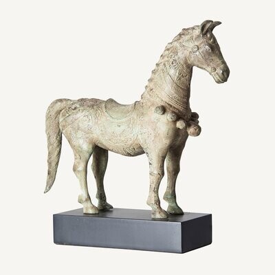 FIGURA CABALLO BRONCE