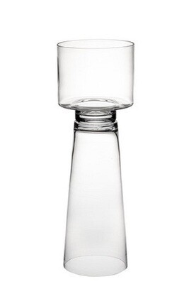 JARRON PORTAVELAS CRISTAL PEQUEÑO