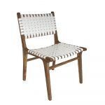 SILLA ZOE BLANCO 50x50x93 cm