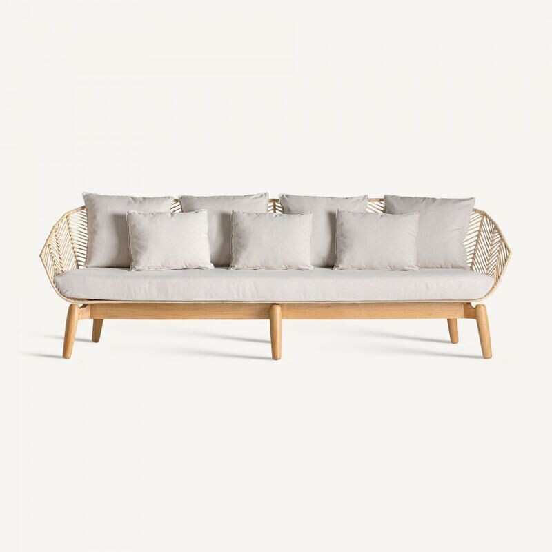 SOFÁ BLISSÉ RATTAN 240x78x81 cm