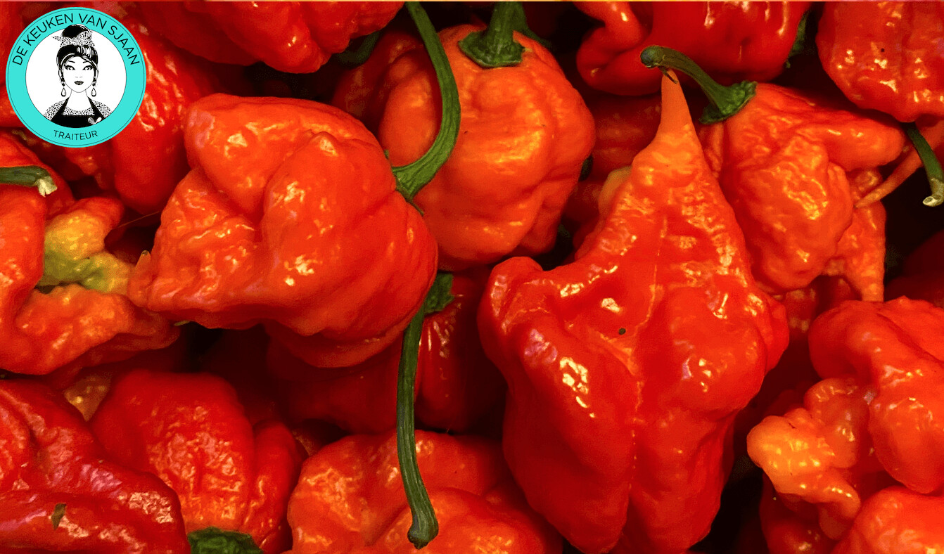 Carolina Reaper sambal (extreem heet)