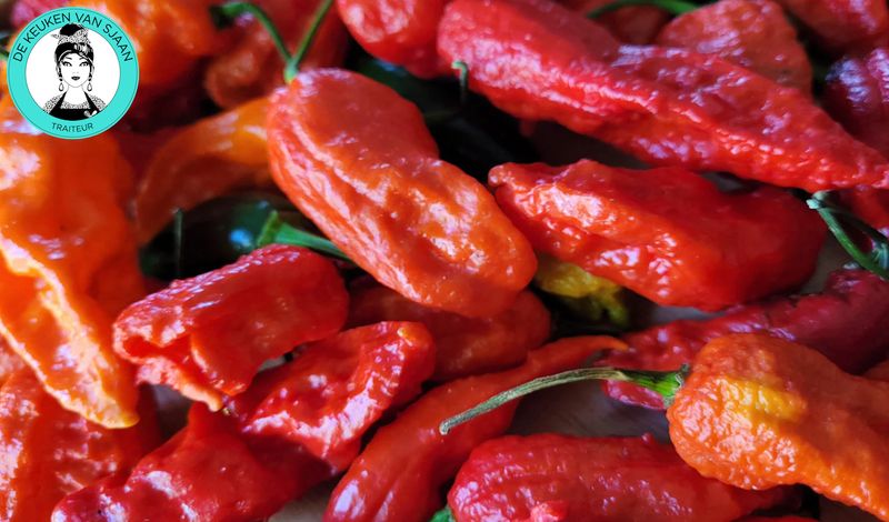 Ghost pepper sambal (extreem heet)