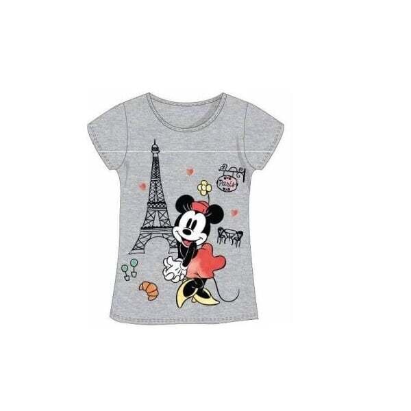tee shirt minnie gris 4 ans
