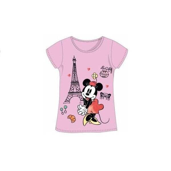 tee shirt minnie rose 6 ans